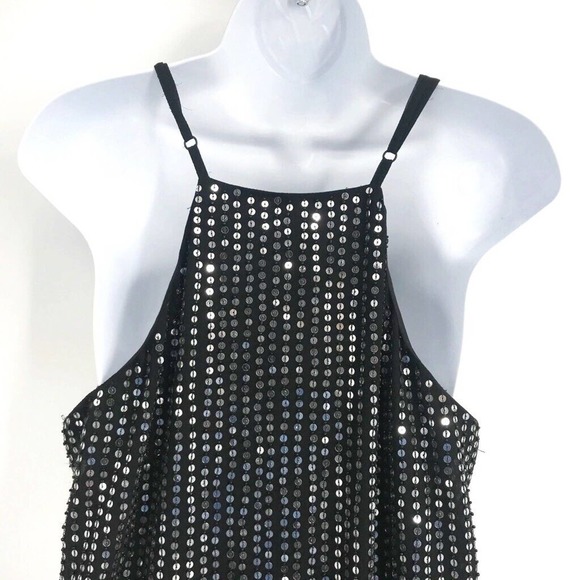 NEW Walter Baker Reanne Beaded Sequin Slip Dress Size 6 - Picture 7 of 11